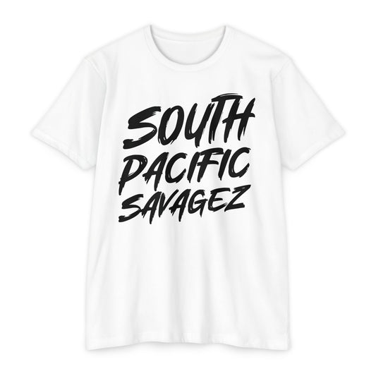 South Pacific Savage Unisex T-Shirt - Casual Graphic Tee for Adventurers