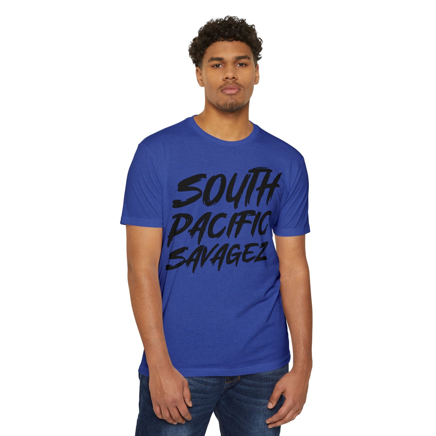South Pacific Savage Unisex T-Shirt - Casual Graphic Tee for Adventurers