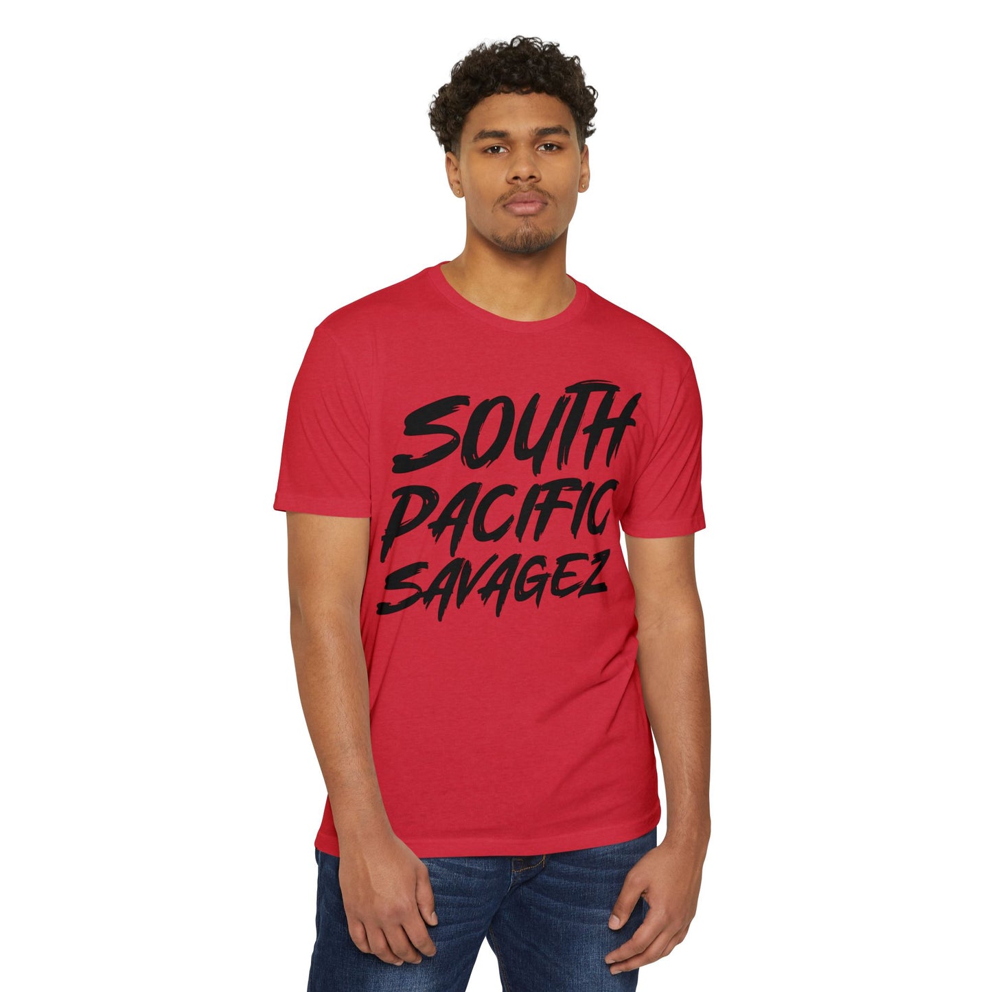 South Pacific Savage Unisex T-Shirt - Casual Graphic Tee for Adventurers